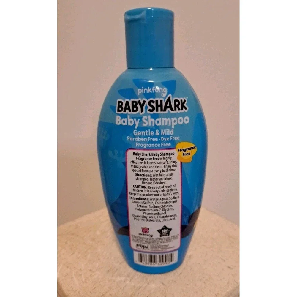 Baby Shark Baby Shampoo Gentle & Mild 10 Fl. Oz Bundle Of Two NEW
